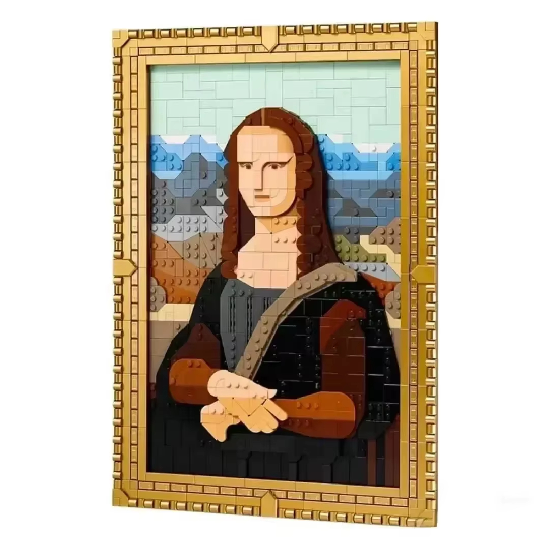 DIY モナリザ ビルディングブロック – 世界的に有名な絵 - Photography Icon のレビューと価格