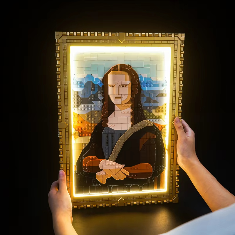 DIY モナリザ ビルディングブロック – 世界的に有名な絵 - Photography Icon のレビューと価格