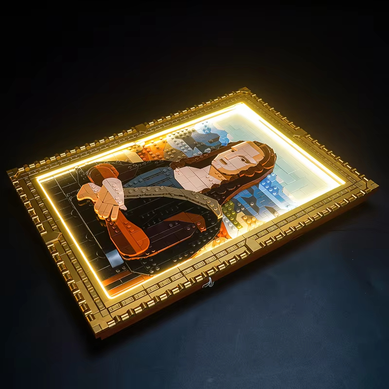 DIY モナリザ ビルディングブロック – 世界的に有名な絵 - Photography Icon のレビューと価格