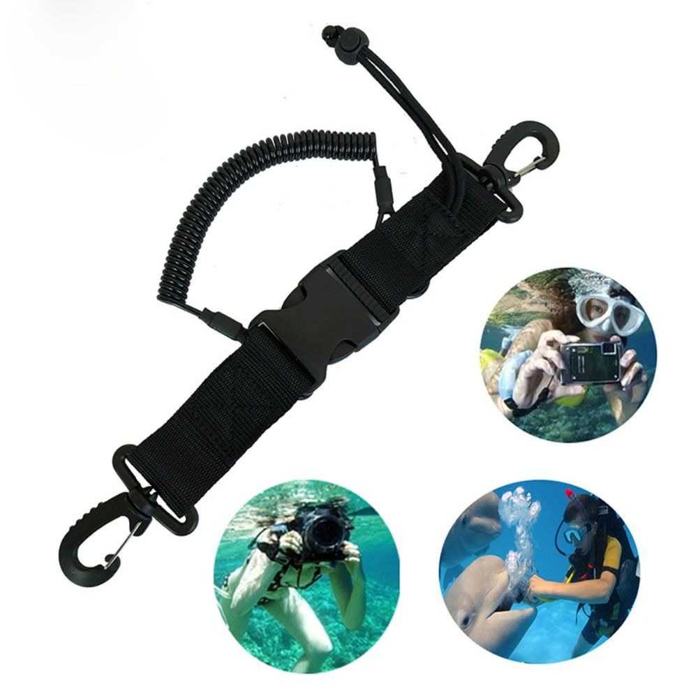 クイックリリースダイビングカメラ用ランヤードストラップバック - Camera Wrist Strap のレビューと価格