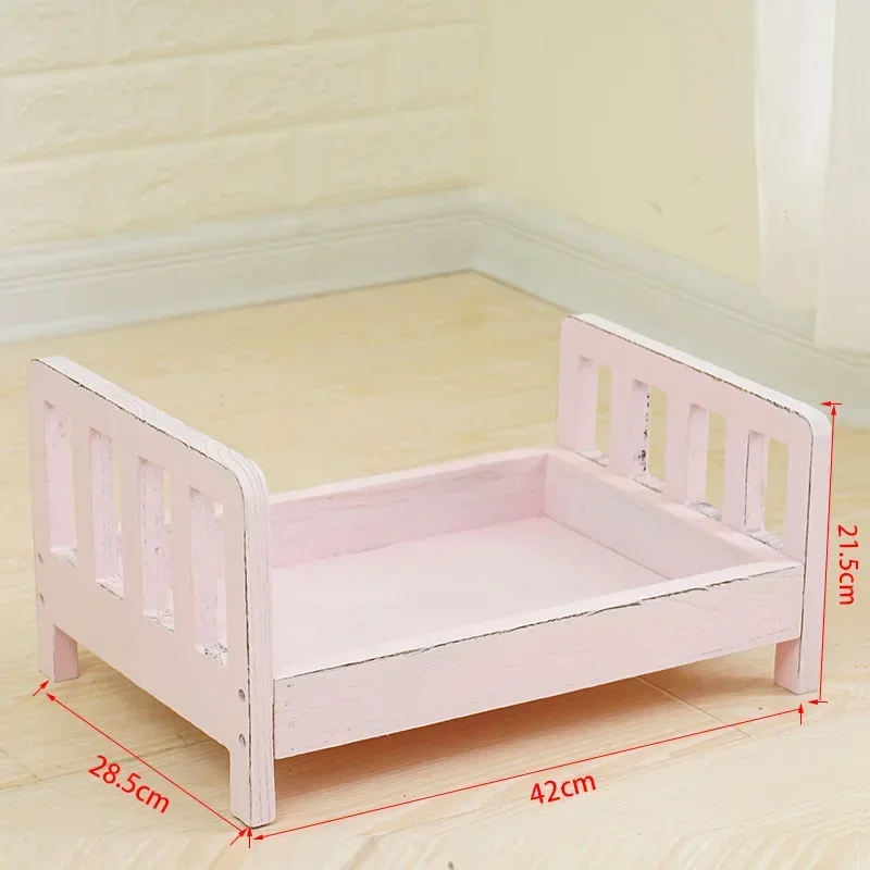 幼児ポーズ用ソファレトロ木製ベッド新生児写真撮影小道具取り外 - Photography Life のレビューと価格