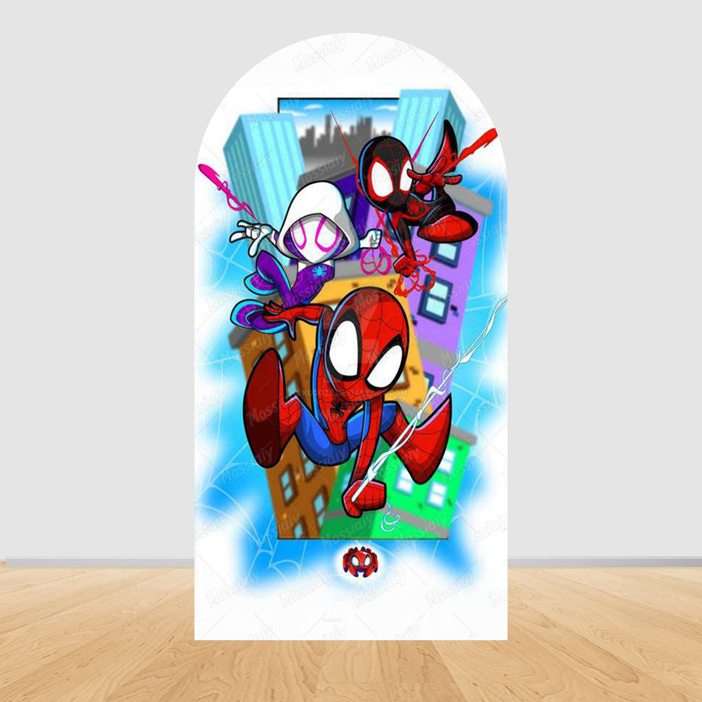 スパイダーマンとアメージングフレンズアーチバックドロップカバ - Photography Of A Man のレビューと価格
