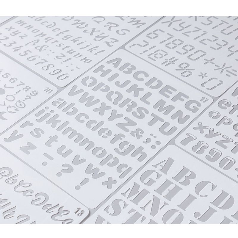 DIY、描画テンプレート、絵画、スクラップブッキング、紙カー - Photography Font のレビューと価格