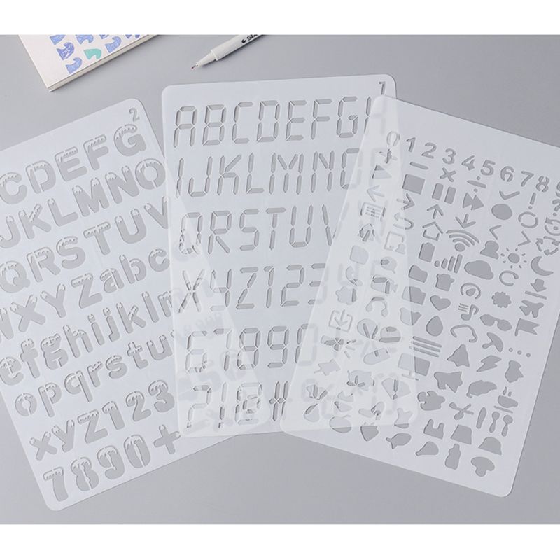 DIY、描画テンプレート、絵画、スクラップブッキング、紙カー - Photography Font のレビューと価格
