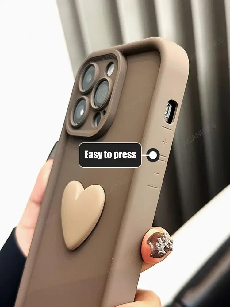 可愛い3Dハート型シリコンケース Xiaomi 15 Ult - Photography Xiaomi 15 のレビューと価格