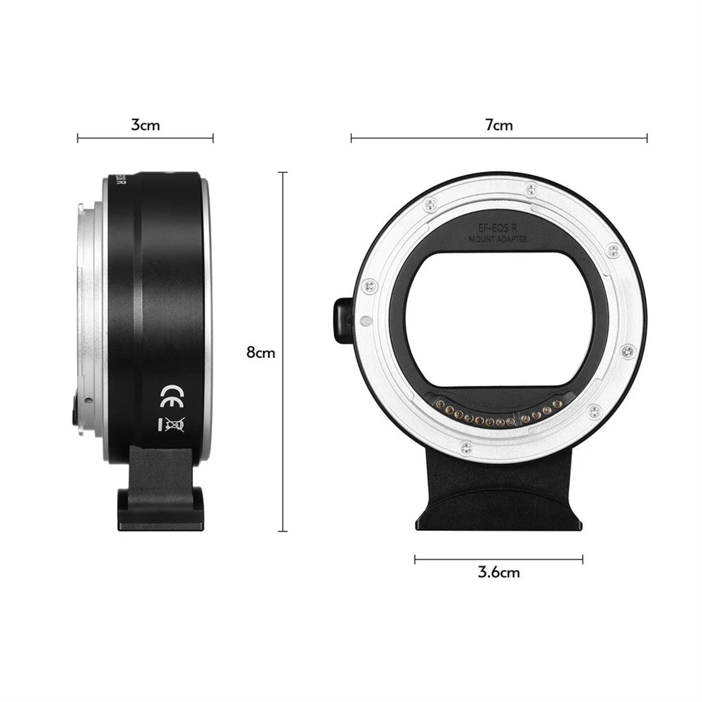 EOS R マウントアダプター EF/EF-S レンズから  - Photography Icon のレビューと価格