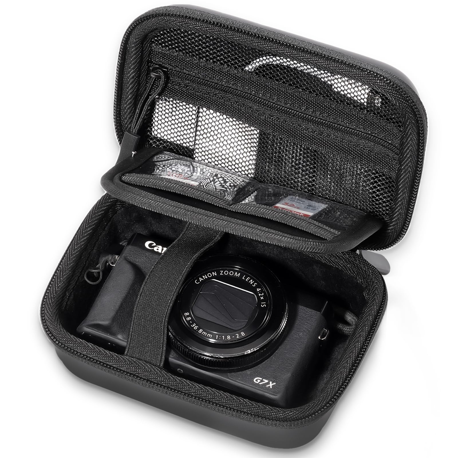 ハードシェルデジタルカメラケース キヤノンG7X Mark  - Photography Icon のレビューと価格