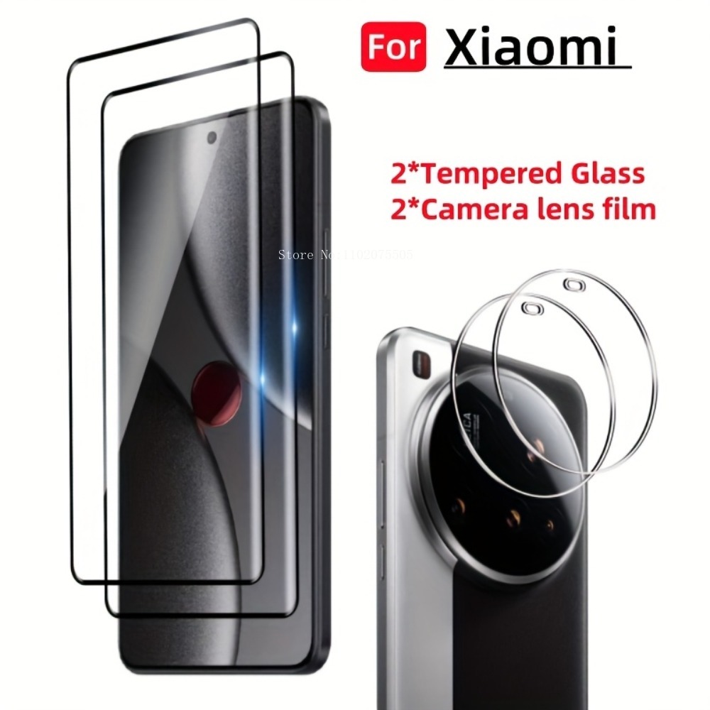 [4-in-1] 2 個の 3D 強化ガラス + 2 個のカ - Photography Xiaomi 15 のレビューと価格