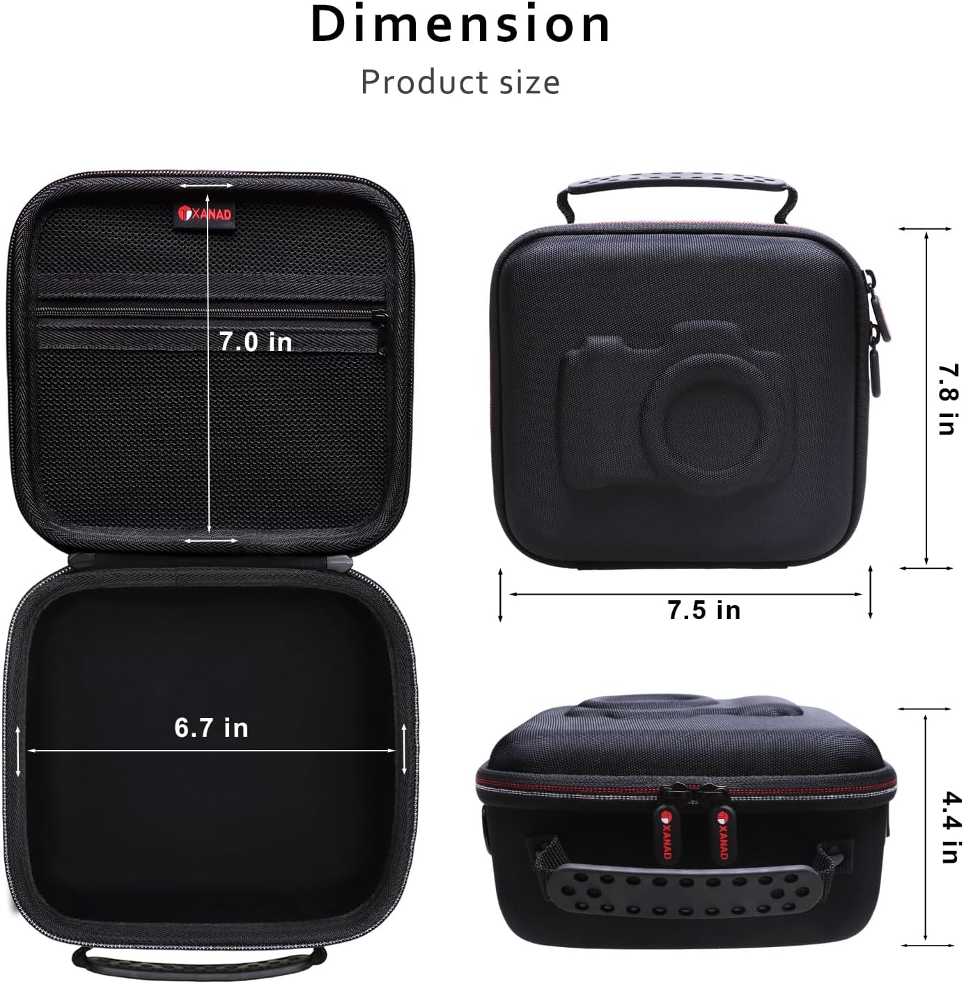 XANAD ハードカメラケースバッグ Canon EOS R - Photography Icon のレビューと価格