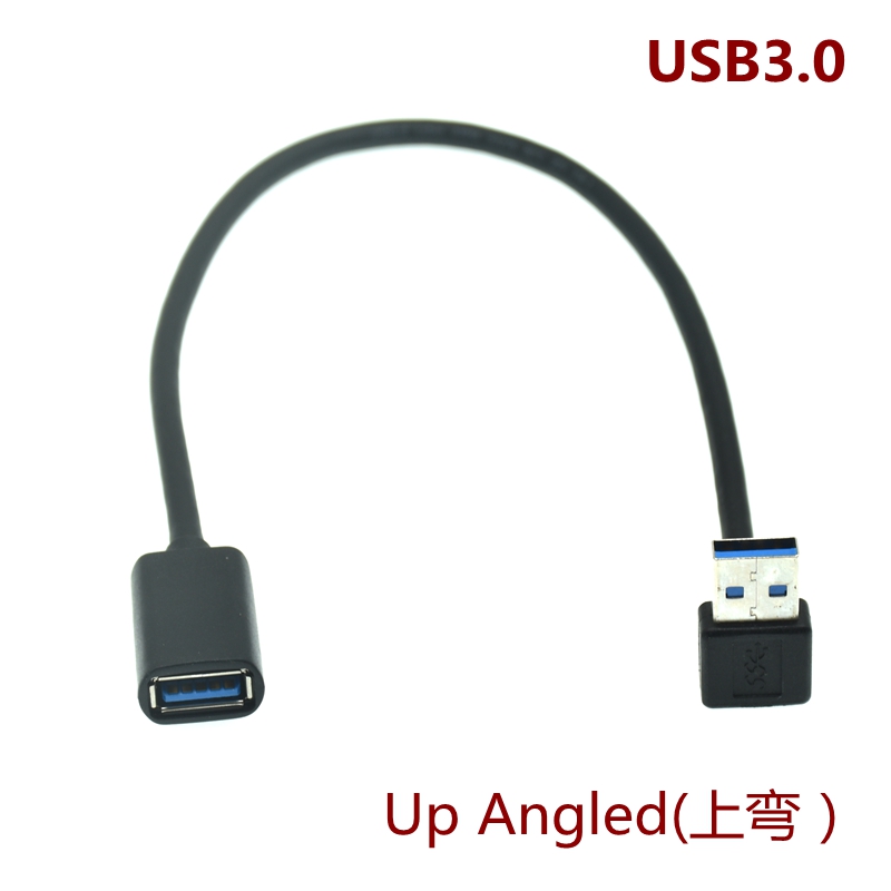 USB 3.0オス-メスアダプタケーブル,充電コード,90度 - Photography Date のレビューと価格