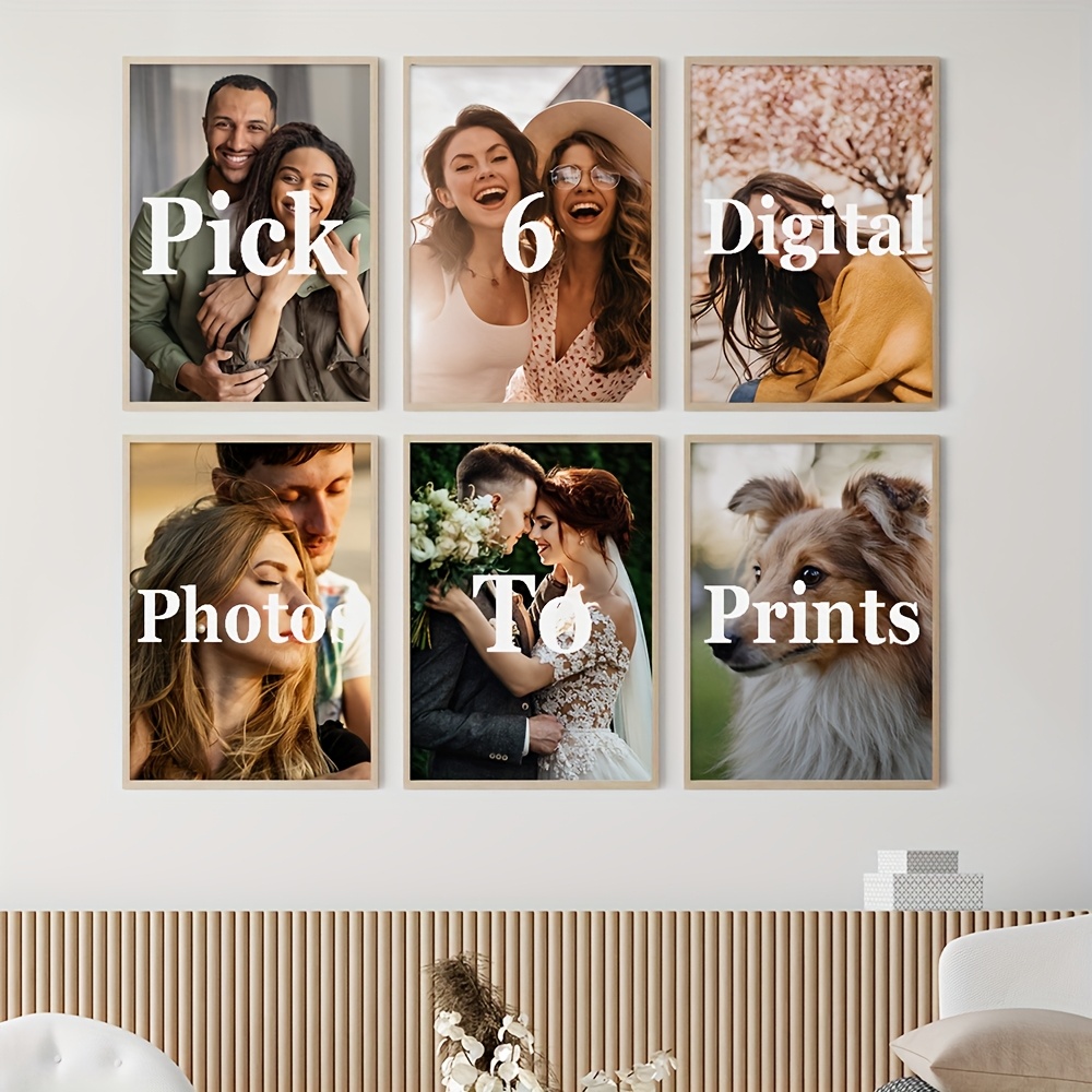 6 ピース/セットカスタムキャンバスプリント写真壁アートパー - Photography Life のレビューと価格